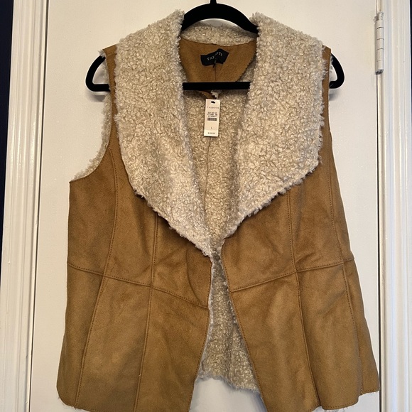 Talbots Jackets & Blazers - NWT Talbots Sherpa Vest